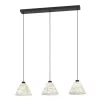 EGLO , 43943 , OXPARK , függeszték , E27 , 3X25W , IP20 , fehér, zöld
