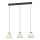 EGLO , 43943 , OXPARK , függeszték , E27 , 3X25W , IP20 , fehér, zöld