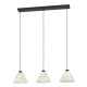 EGLO , 43943 , OXPARK , függeszték , E27 , 3X25W , IP20 , fehér, zöld