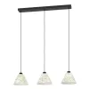 EGLO , 43943 , OXPARK , függeszték , E27 , 3X25W , IP20 , fehér, zöld