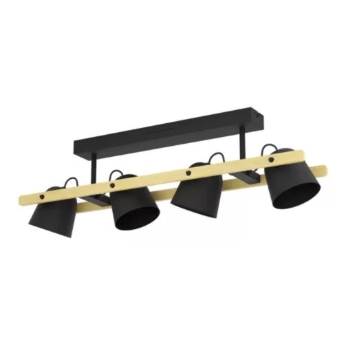 EGLO, 900882, HORNWOOD-Z, plafonieră, 2700 K 6500 K, LED, 4X3,7W, dimmerabil, IP20