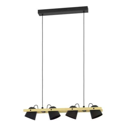 EGLO, 900883, HORNWOOD-Z, lampă suspendată, 2700 K 6500 K, LED, 4X3,7W, dimmerabil, IP20