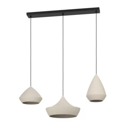 EGLO, 390269, TORREMOLINOS, lampă suspendată, E27, 3X28W, IP20, homokculoare