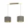 EGLO, 390336, SANTANDRIA, lampă suspendată, E27, 2X40W, IP20, cappuccino, cupru