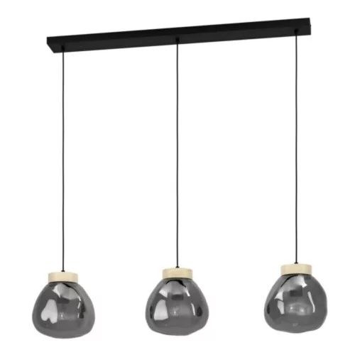 EGLO, 390318, MAGACELA, lampă suspendată, E27, 3X40W, IP20, gri