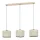 EGLO, 390324, HONTONGAS, lampă suspendată, E27, 3X25W, IP20, bej, verde