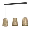 EGLO, 390293, CASTUERA, lampă suspendată, E27, 3X25W, IP20, auriuculoare, pink