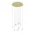 EGLO, 390359, MIRADOR, lampă suspendată, 3000 K, LED, 10X3W, dimmerabil, IP20, transparent
