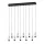EGLO, 390278, PIANOPOLI 2, lampă suspendată, 3000 K, LED, 10X2,3W, dimmerabil, IP20, transparent