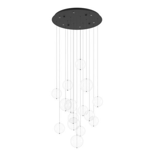 EGLO , 390333 , ESPARDELLO , függeszték , 3000 K , LED , 6X5,4W , Yes , IP20 , átlátszó