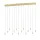 EGLO, 390362, MIRADOR, lampă suspendată, 3000 K, LED, 14X3,3W, dimmerabil, IP20, transparent