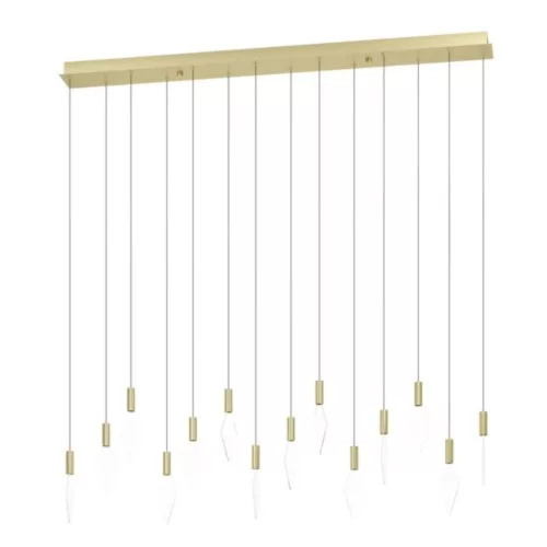 EGLO, 390362, MIRADOR, lampă suspendată, 3000 K, LED, 14X3,3W, dimmerabil, IP20, transparent