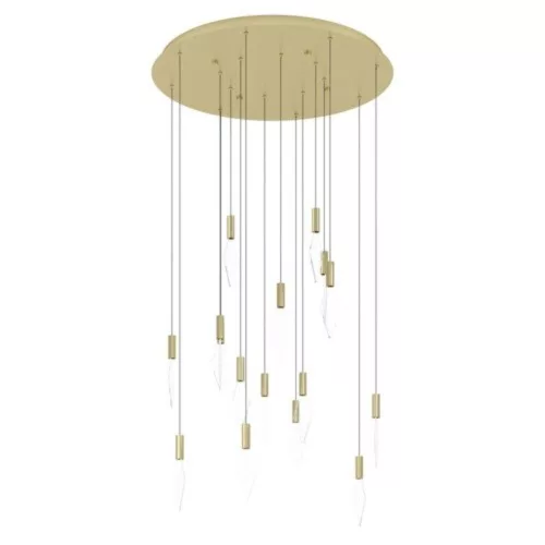 EGLO, 390361, MIRADOR, lampă suspendată, 3000 K, LED, 16X3,3W, dimmerabil, IP20, transparent