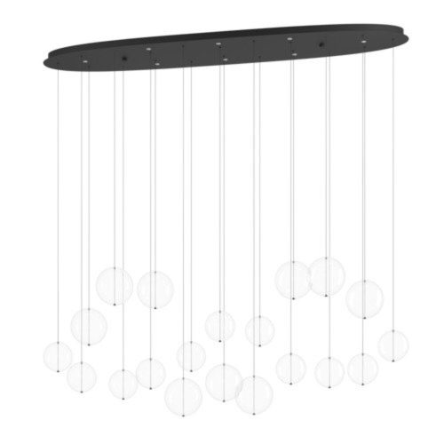 EGLO , 390344 , ESPARDELLO , függeszték , 3000 K , LED , 8X5,4W , Yes , IP20 , átlátszó