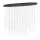 EGLO, 390349, SARDENARA, lampă suspendată, 3000 K, LED, 8X5,4W, dimmerabil, IP20, transparent