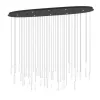 EGLO, 390349, SARDENARA, lampă suspendată, 3000 K, LED, 8X5,4W, dimmerabil, IP20, transparent