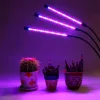 Növénynevelő LED lámpa , 3 karos , 12 Watt , USB , csiptethető , dimmelhető , időzíthető , IP44 , LEDISSIMO GROW
