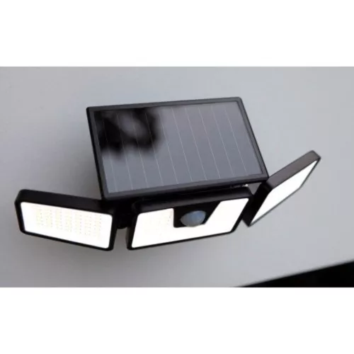 Led reflektor , 8W , mozgásérzékelős , szolár , hideg fehér , 5000K , kültéri , IP54 , LUTEC , BRITI