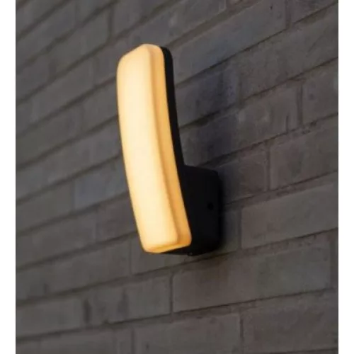 corp de iluminat LED , lateral de perete , solar , cald alb , gri , exterior , IP54 , 5 an cu garanție , LUTEC , KITE