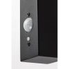 Rábalux , 77044 , Geleen , Napelemes lámpa , fekete , IP44 , 3000K , 4W
