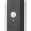 Rábalux , 77045 , Geleen , Napelemes lámpa , fekete , IP44 , 3000K , 4W
