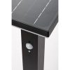 Rábalux , 77045 , Geleen , Napelemes lámpa , fekete , IP44 , 3000K , 4W