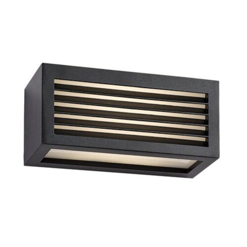 Rábalux , 77100 , Lublin , Kültéri fali lámpa , fekete , IP54 , 4000K , 10W