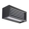 Rábalux , 77100 , Lublin , Kültéri fali lámpa , fekete , IP54 , 4000K , 10W