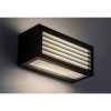 Rábalux , 77100 , Lublin , Kültéri fali lámpa , fekete , IP54 , 4000K , 10W
