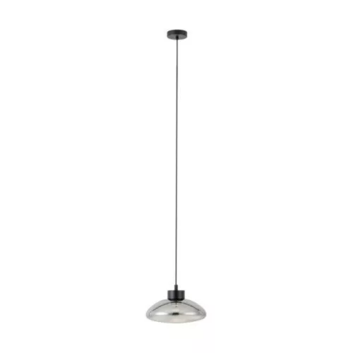 EGLO, 390298, SARNARRA, lampă suspendată, 2700 K, LED, 1X5,4W, dimmerabil, IP20, translucid negru, transparent