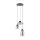EGLO, 390299, SARNARRA, lampă suspendată, 2700 K, LED, 3X5,4W, dimmerabil, IP20, translucid negru, transparent