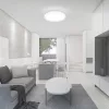 baiei lampă LED de tavan rotund, 18w, 4000K, alb natural, 1830lm, 120°, alb, CRI>80, IP44, V-TAC, 76161