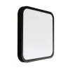 baiei lampă LED de tavan pătrat formă, 18w, 3000K, alb cald, 1830lm, 120°, negru, CRI>80, IP44, V-TAC, 76421