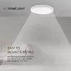 baiei lampă LED de tavan rotund, 24w, 3000K, alb cald, 2500lm, 120°, alb, CRI>80, IP44, V-TAC, 76181