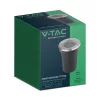 exterior lampă de podea, GU10, negru, IP67, V-TAC, 10374