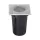 exterior lampă de podea, GU10, negru, IP67, V-TAC, 10375