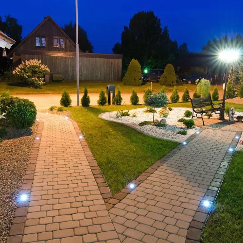 exterior lampă de podea, GU10, negru, IP67, V-TAC, 10375