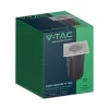 exterior lampă de podea, GU10, negru, IP67, V-TAC, 10375