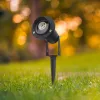 exterior cu țăruș lampadar, GU10, negru, IP65, V-TAC, 10373