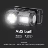 exterior reîncărcabil caplampă, 3w, negru, IP43, V-TAC, 23339