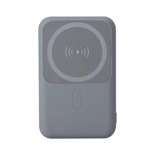 Vezeték nélküli mágneses power bank, 20w, szürke, V-TAC, 23040