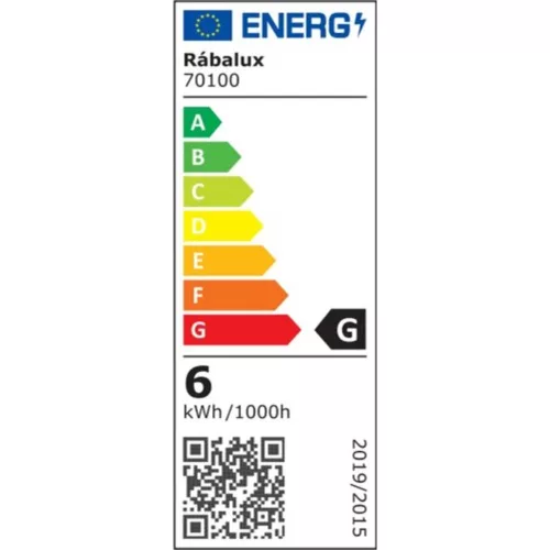 Rábalux , 70100 , LiTrack Line01W , Sínes lámpák , fekete , IP20 , 3000K , 6W