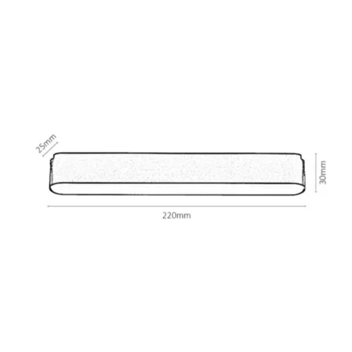 Rábalux , 70101 , LiTrack Line04W , Sínes lámpák , fekete , IP20 , 3000K , 12W