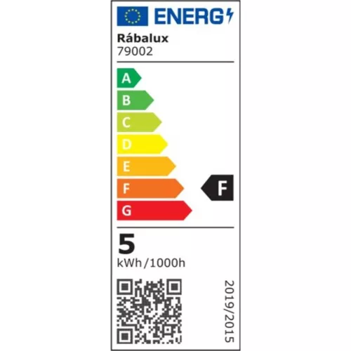 Rábalux , 79002 , SMD-LED , Okos izzó , fehér , IP20 , E14 , 2700-6500K , 5W
