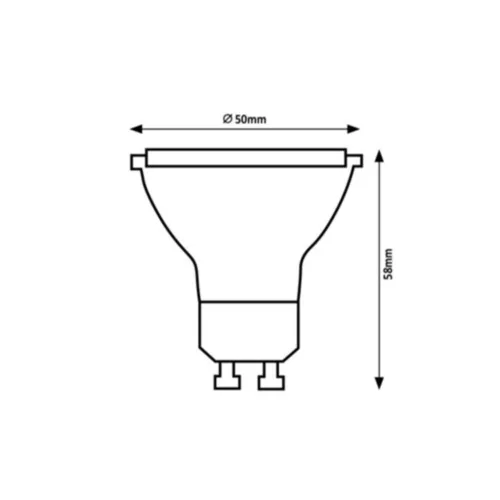 Rábalux , 79004 , SMD-LED , Okos izzó , fehér , IP20 , GU10 , 2700-6500K , 5W