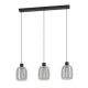 EGLO , 901121 , MOLOCHIO-Z , függeszték , 2700 K  6500 K , LED , 3X3,7W , Yes , IP20 , fekete-átlátszó