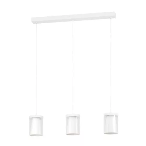 EGLO, 901122, CHIUSELLO-Z, lampă suspendată, 2700 K 6500 K, LED, 3X3,7W, dimmerabil, IP20, transparent, alb
