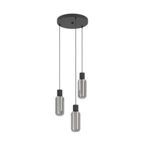 EGLO , 901004 , MAIONE , függeszték , E27 , 3X4W , IP20 , szürke