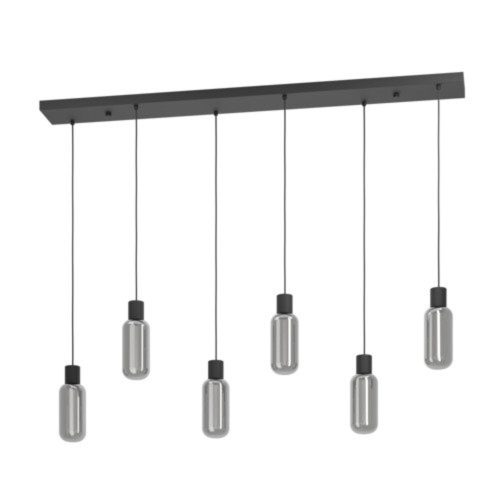 EGLO , 901006 , MAIONE , függeszték , E27 , 6X4W , IP20 , szürke