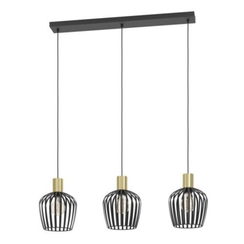 EGLO , 901037 , EMPOLI , függeszték , E27 , 3X40W , IP20